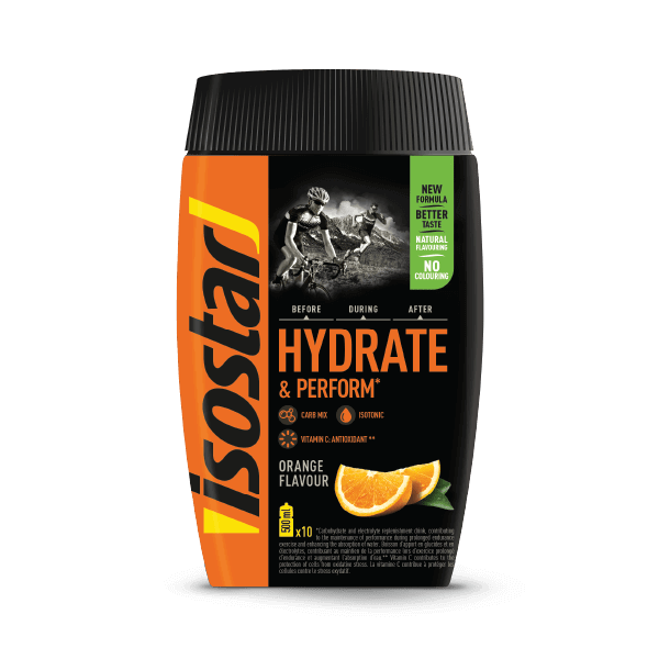 Isostar Hydrate & Perform Orange 400g - Izotoniskie dzērieni