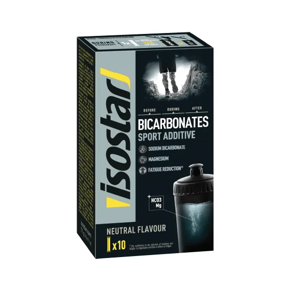 Isostar Bicarbonates Magnesium Sport Additive (10x7.1g) - Sagat. un atjaunošanās