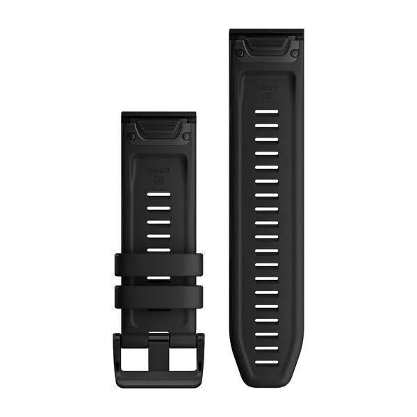 Garmin QuickFit 26 Watch Band Black - Pulksteņu siksniņas