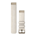 Garmin QuickFit 20 Watch Band Cream Nylon - Pulksteņu siksniņas