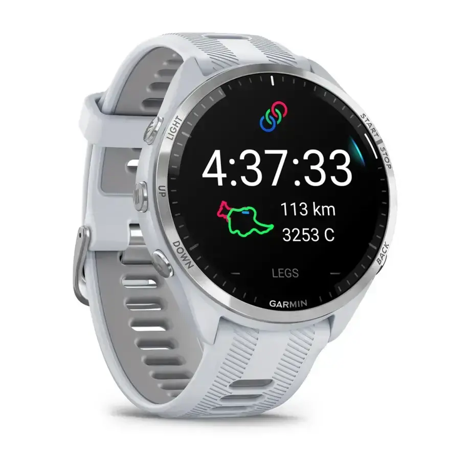 Garmin Forerunner 965 White - Skriešanai