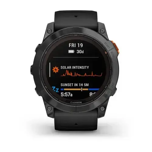 Garmin fēnix 7X Pro Solar Slate Gray Black - Multisportam