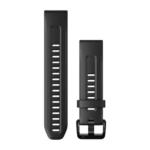 Garmin QuickFit 20 Watch Band Black - Pulksteņu siksniņas