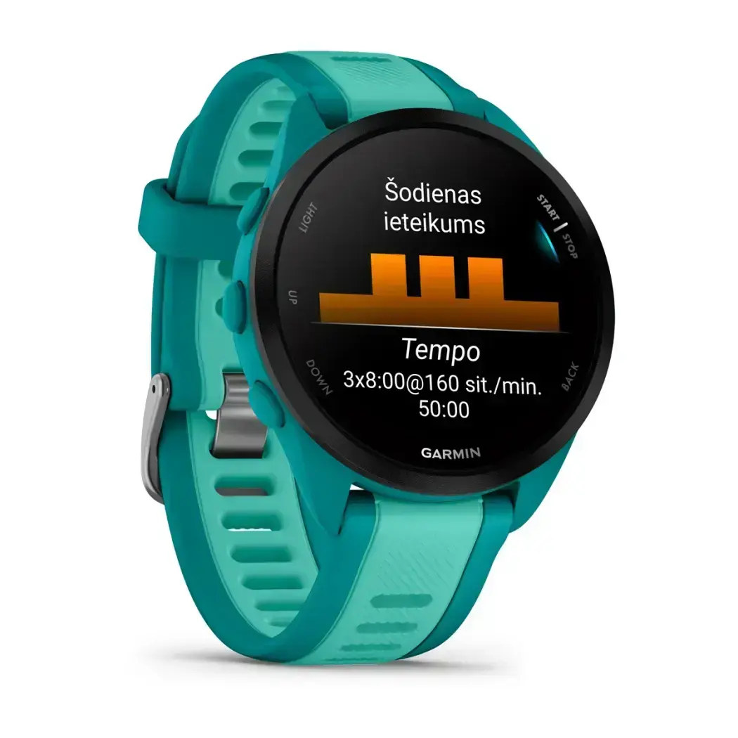 Garmin Forerunner 165 Music Turquoise Aqua - Skriešanai