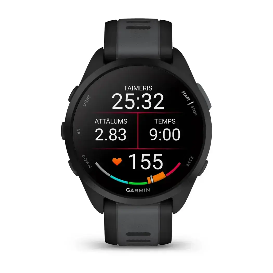 Garmin Forerunner 165 Black Slate Gray - Skriešanai
