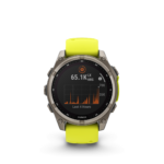 Garmin Fenix 8 Sapphire Solar Amp Yellow Graphite 47mm - Fēnix