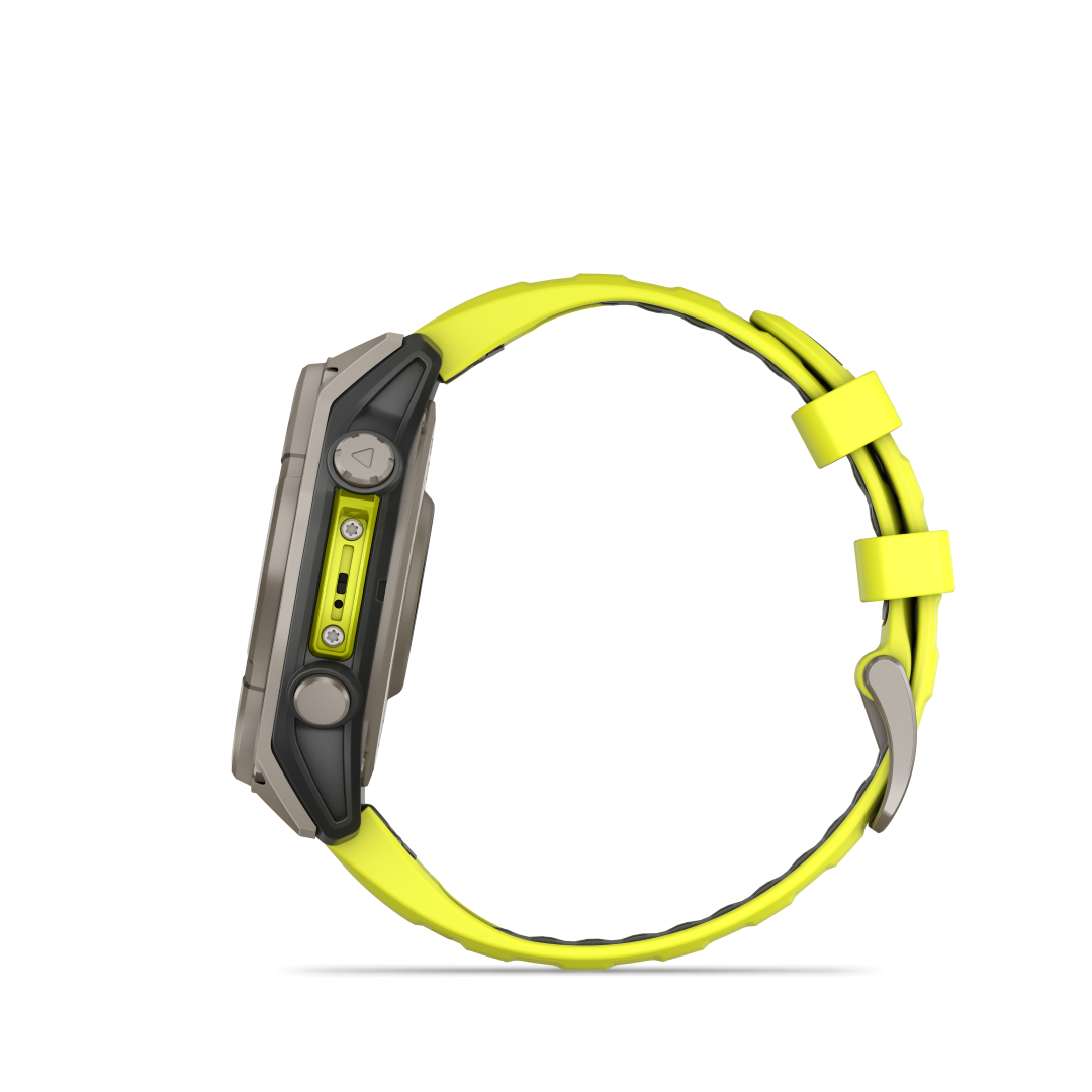 Garmin Fenix 8 Sapphire Solar Amp Yellow Graphite 51mm - Multisportam
