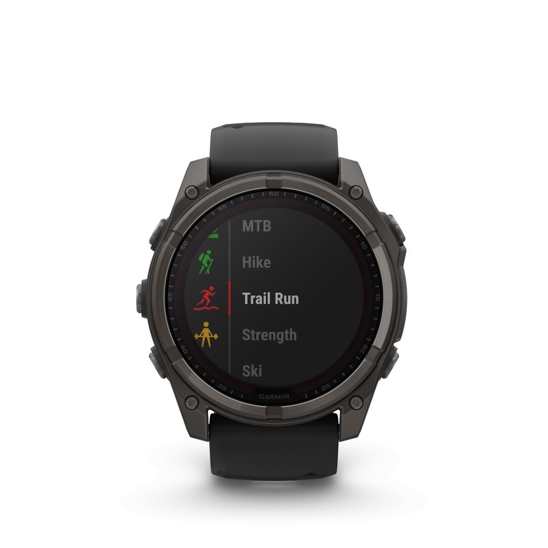 Garmin Fenix 8 Sapphire Solar Carbon Gray Black 51mm - Multisport
