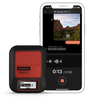Garmin inReach Messenger Plus - 2 Exchange Voice Messages 311x350