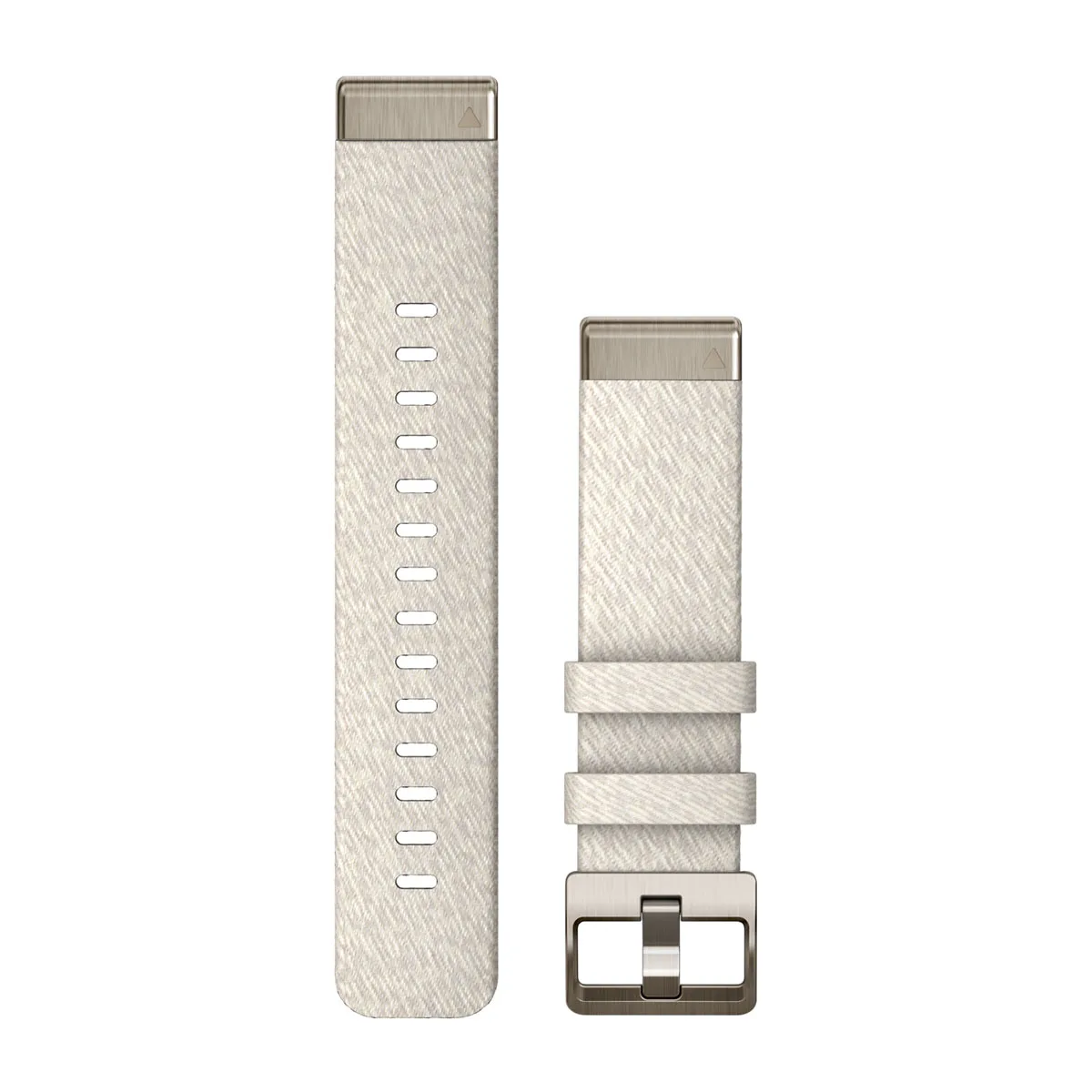 Garmin QuickFit 20 Watch Band Nylon Cream Gold - Pulksteņu siksniņas