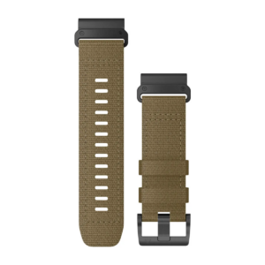 Garmin QuickFit 26 Watch Band Nylon Tactical Coyote Tan - Pulksteņu siksniņas