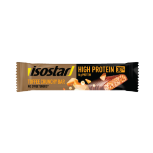 Isostar High Protein 30 batoniņš Toffee Crunchy 55g - Batoniņi