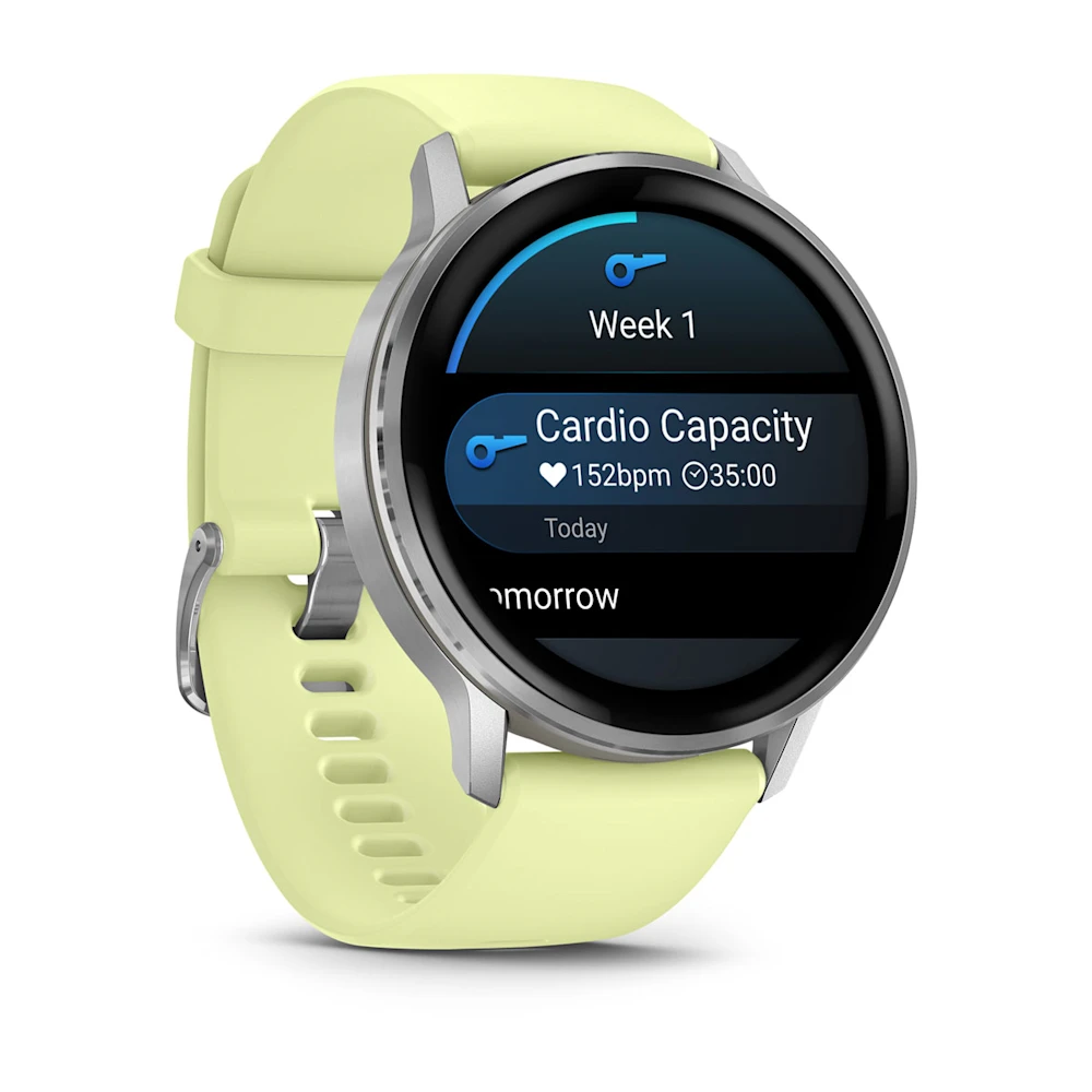 Garmin Venu 4 Silver Yellow 45mm - Ikdienai