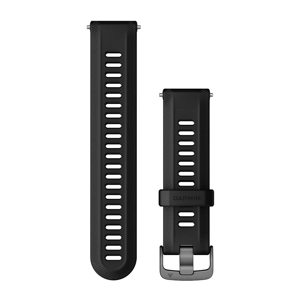 Garmin Forerunner Watch Band 22 Black Slate - Pulksteņu siksniņas