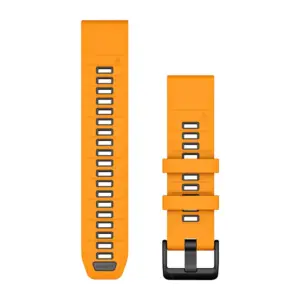 Garmin QuickFit 22 Watch Band Spark Orange - Pulksteņu siksniņas