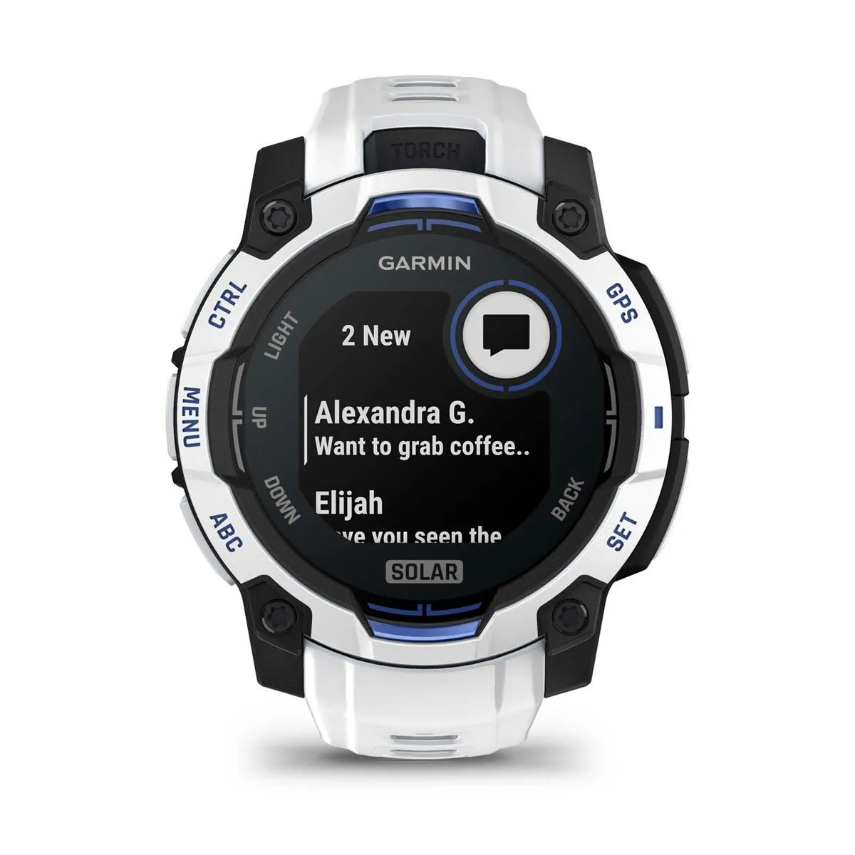 Garmin Instinct 3 Solar Whitestone 50mm - Multisportam